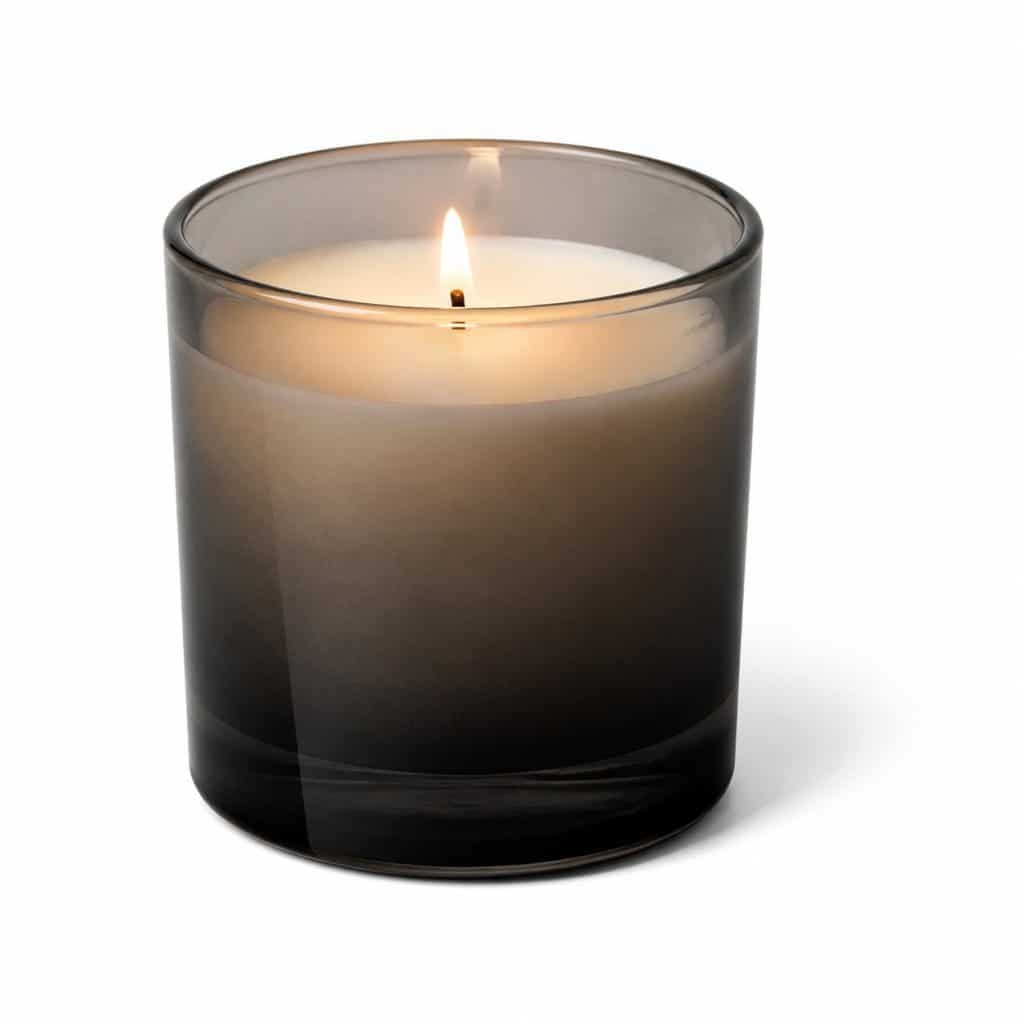 Bougie parfumée du soir présenté seul