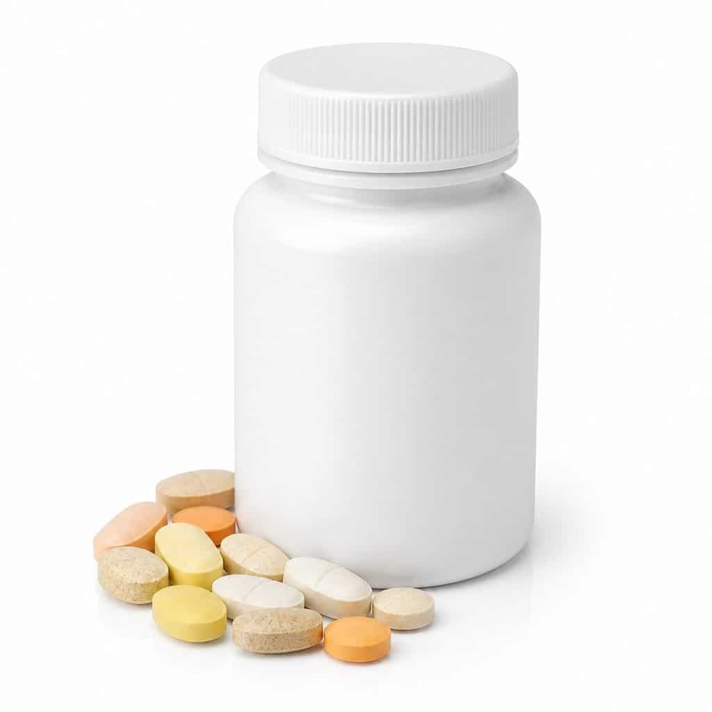 Comprimés Multivitamines présenté seul