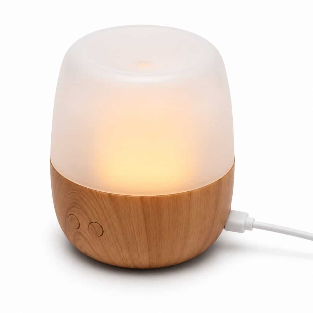 Diffuseur de bureau sur port USB présenté seul