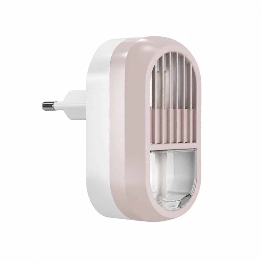 Diffuseur électrique par capillarité sur prise présenté seul