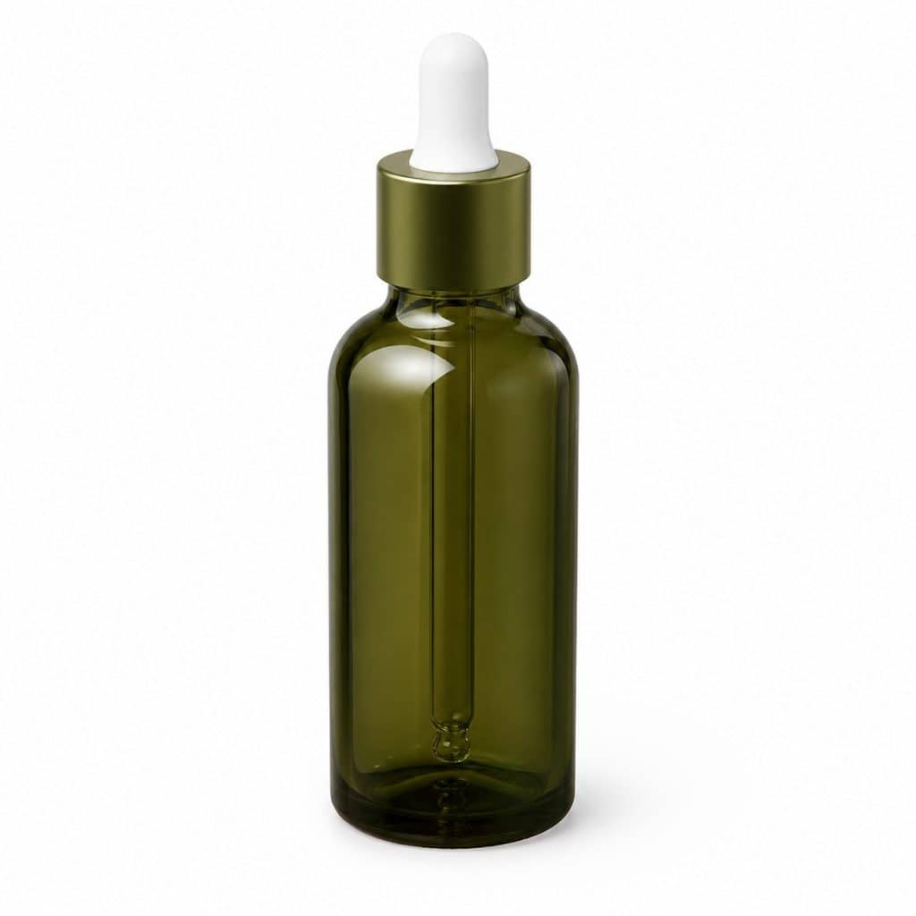 Flacon uniflore Olive présenté seul