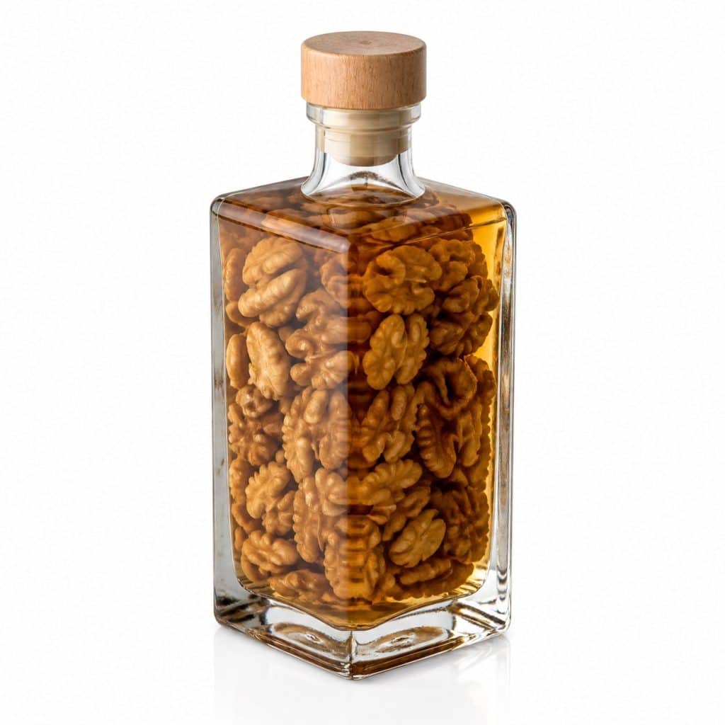 Flacon uniflore Walnut présenté seul