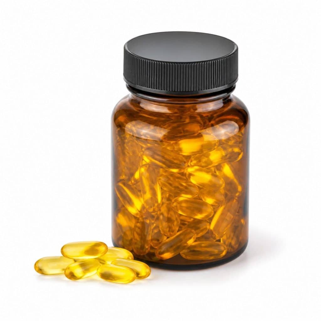 Gélules Vitamine D3 présenté seul