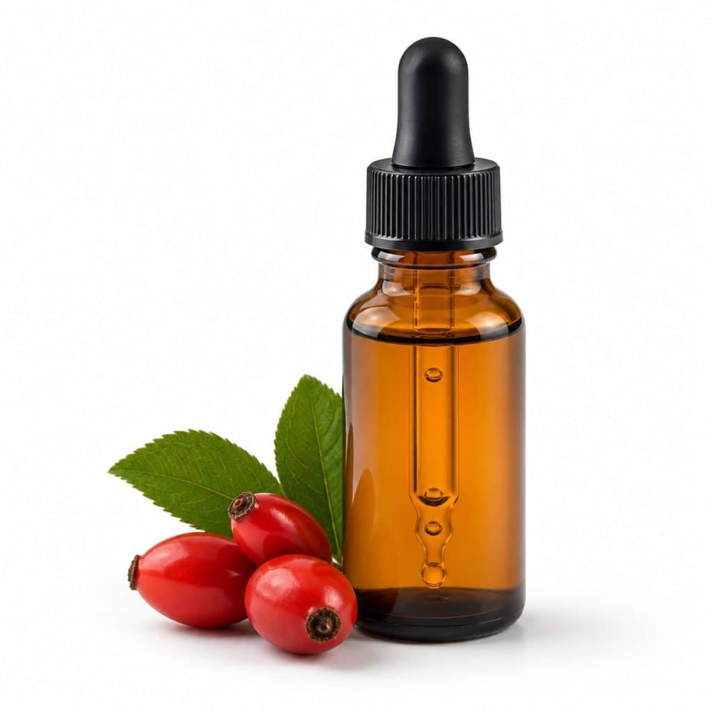 Huile végétale de rose musquée du Chili présenté seul