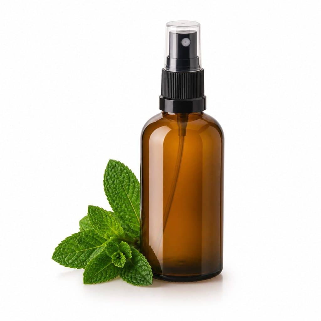 Hydrolat de menthe poivrée présenté seul