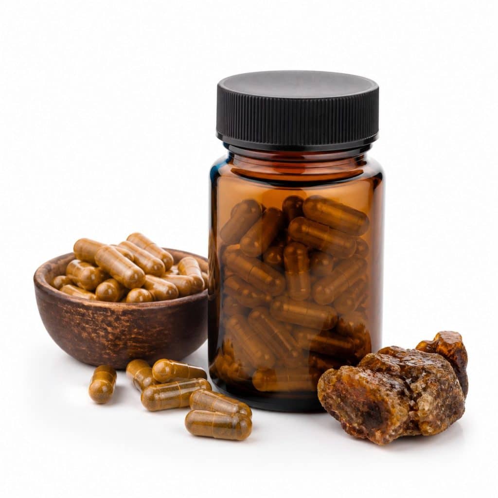 Propolis en capsules présenté seul