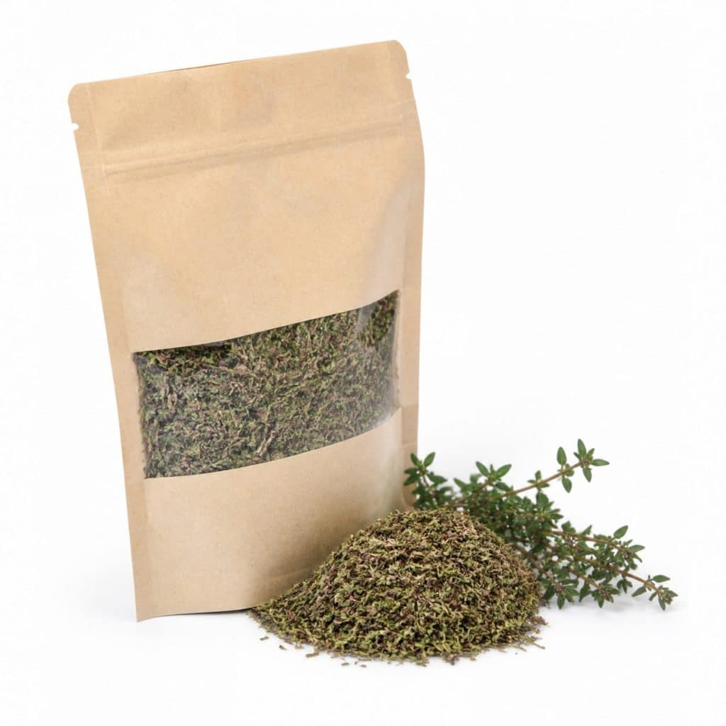 Tisane thym en vrac présenté seul